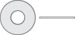 Nylon Flat Washers 